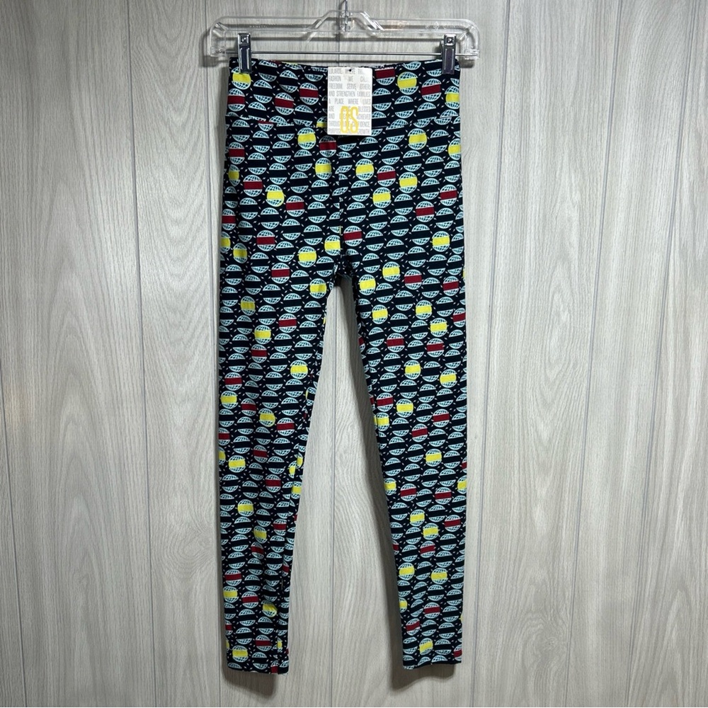 LuLaRoe NWT Sphere Print Leggings One Size